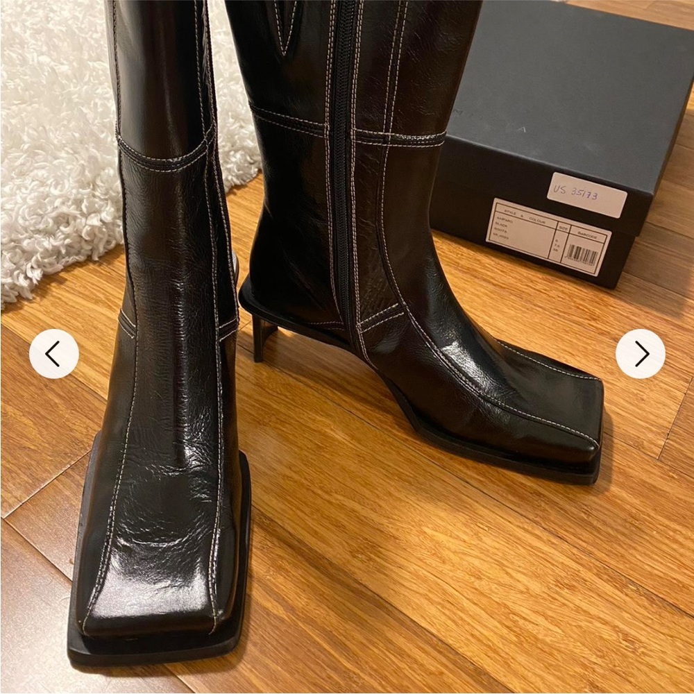 Miista Amparo Black Boots Sourced Overseas